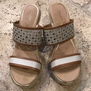 Sperry espadrille wedge sandals